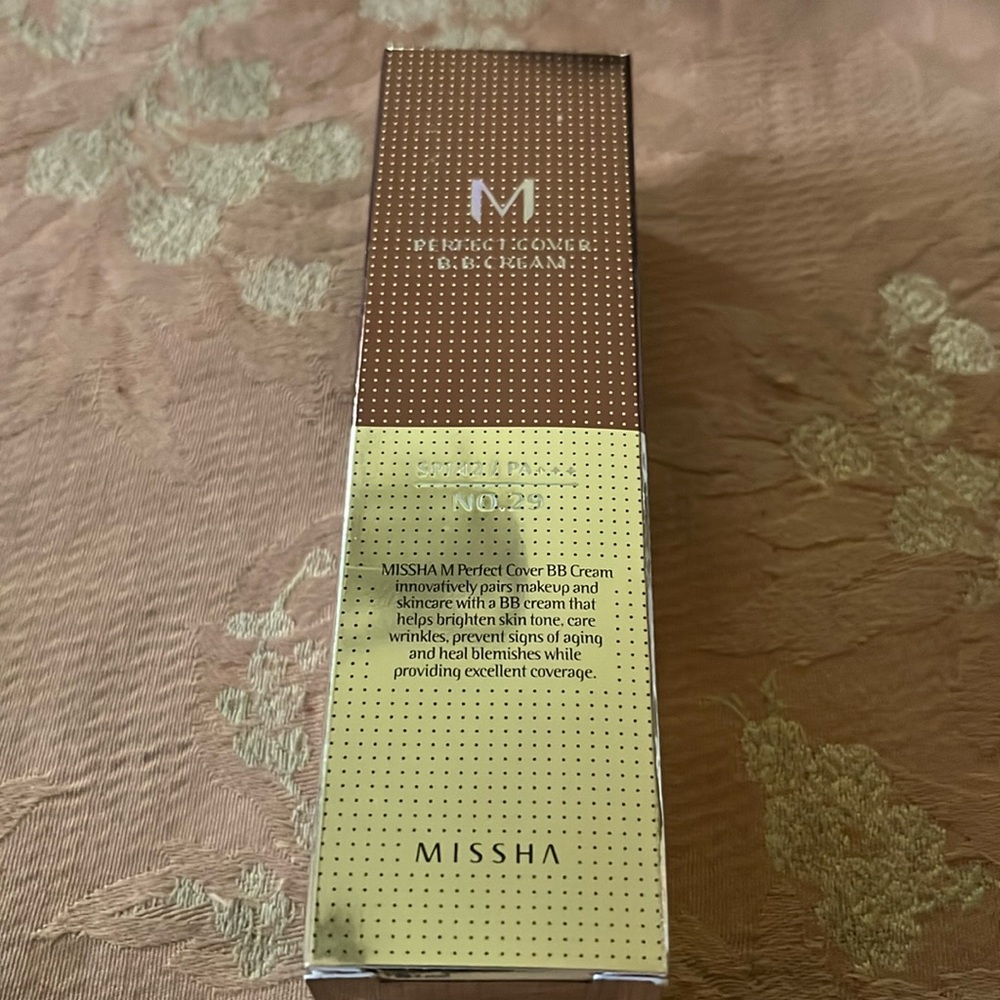 Missha bb cream #29 spf 42 caramel beige
